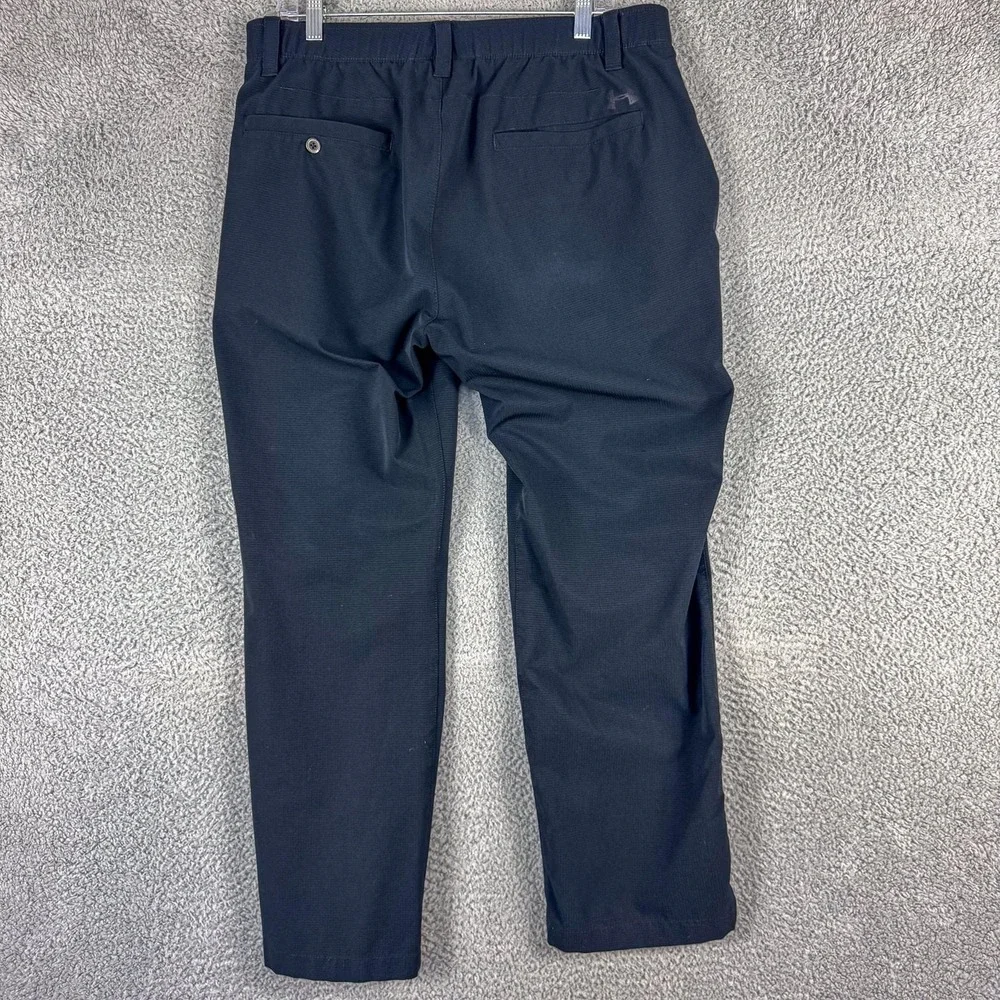 Under Armour Pants Mens 36 Black Golf Loose Fit Performance Stretch Casual 36x29